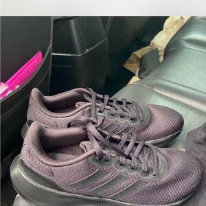 Adidas Black Athletic Sneakers